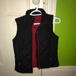 Ralph Lauren black quilted vest
